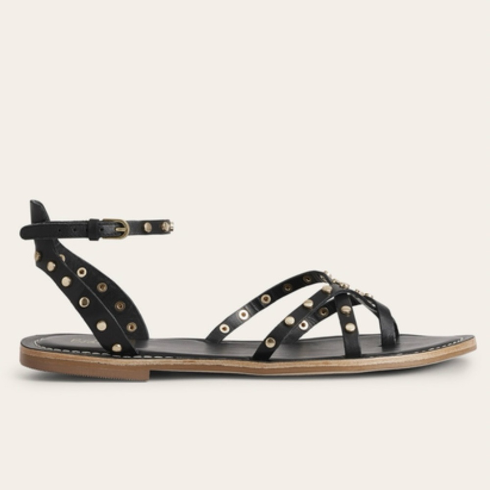 Boden Studded Classic Flat Sandals Sz 9.5
